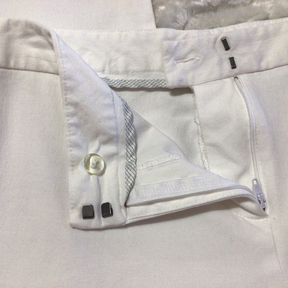 Metaphor White Stretch Pants 6 - Picture 5 of 8